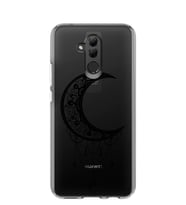 Kılıfland Huawei Mate 20 Lite Kılıf Silikon Desenli Resimli Lüx Kapak Moon -Stok 749