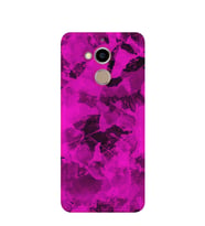 Kılıfland General Mobile GM8 Kılıf Silikon Desenli Resimli Lüx Kapak Paint Pink -Stok 1181