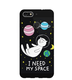 Kılıfland General Mobile GM9 Pro Kılıf Silikon Desenli Resimli Lüx Kapak I Need My Space -Stok 918