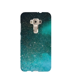 Kılıfland Asus Zenfone 3 ZC552KL Kılıf Silikon Desenli Resimli Lüx Kapak Green Sky -Stok 1080