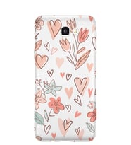 Kılıfland Samsung Galaxy J7 Prime-J7 Prime 2 Kılıf Silikon Resimli Kapak Paint Flowers -Stok 717