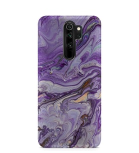 Kılıfland Xiaomi Redmi Note 8 Pro Kılıf Silikon Resimli Kapak Abstract Purple -Stok 1070