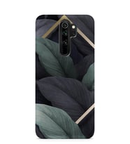 Kılıfland Xiaomi Redmi Note 8 Pro Kılıf Silikon Resimli Kapak Green Floral -Stok 1061