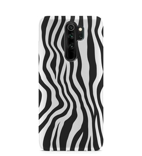 Kılıfland Xiaomi Redmi Note 8 Pro Kılıf Silikon Resimli Kapak Zebra Pattern -Stok 1087