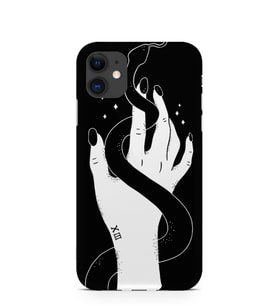Kılıfland Apple İphone 11 Kılıf Silikon Resimli Kapak Snake -Stok 709