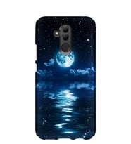 Kılıfland Huawei Mate 20 Lite Kılıf Silikon Desenli Resimli Lüx Kapak Night Moon -Stok 1133