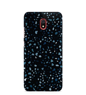 Kılıfland Xiaomi Redmi 8A Kılıf Silikon Resimli Kapak Blue Stones -Stok 12