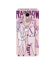 Kılıfland General Mobile GM8 Kılıf Silikon Desenli Resimli Lüx Kapak Rainbow Better -Stok 61