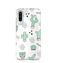 Kılıfland Xiaomi Mi A3 Kılıf Silikon Resimli Kapak Cactus Pattern -Stok 901
