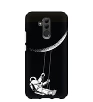Kılıfland Huawei Mate 20 Lite Kılıf Silikon Desenli Resimli Lüx Kapak Moon Astronaut -Stok 519
