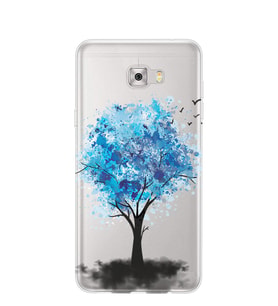 Kılıfland Samsung Galaxy C5 Kılıf Silikon Desenli Resimli Lüx Kapak Dream Tree -Stok 623