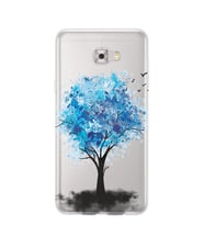 Kılıfland Samsung Galaxy C5 Kılıf Silikon Desenli Resimli Lüx Kapak Dream Tree -Stok 623