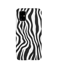 Kılıfland Samsung Galaxy A71 Kılıf A715F Silikon Resimli Kapak Zebra Pattern -Stok 1087