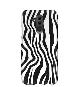 Kılıfland Huawei Mate 20 Lite Kılıf Silikon Desenli Resimli Lüx Kapak Zebra Pattern -Stok 1087