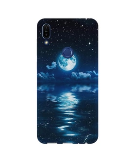 Kılıfland Asus Zenfone 5 Ze620klkılıf Silikon Desenli Resimli Lüx Kapak Night Moon -Stok 1133
