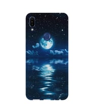 Kılıfland Asus Zenfone 5 Ze620klkılıf Silikon Desenli Resimli Lüx Kapak Night Moon -Stok 1133