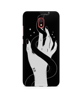 Kılıfland Xiaomi Redmi 8A Kılıf Silikon Resimli Kapak Snake -Stok 709