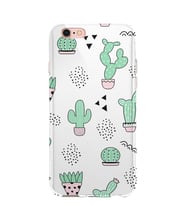 Kılıfland Apple İphone 6S Kılıf Silikon Resimli Kapak Cactus Pattern -Stok 901