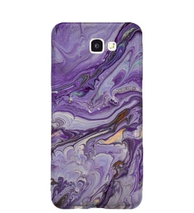 Kılıfland Samsung Galaxy J7 Prime-J7 Prime 2 Kılıf Silikon Resimli Kapak Abstract Purple -Stok 1070