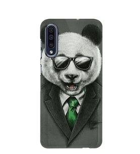 Kılıfland Samsung Galaxy A50 Kılıf A505F Silikon Resimli Kapak Agent Panda -Stok 1079