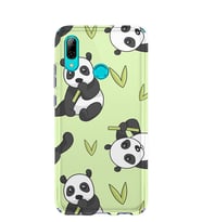 Kılıfland Huawei P Smart 2019 Kılıf Silikon Desenli Resimli Lüx Kapak Panda İn The Forest -Stok 830