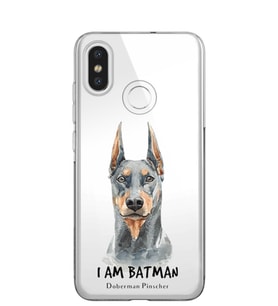 Kılıfland Xiaomi Redmi Note 7 Kılıf Silikon Resimli Kapak I Am Batman -Stok 891