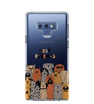 Kılıfland Samsung Galaxy Note 9 Kılıf N960F Silikon Resimli Kapak Best Friends -Stok 384