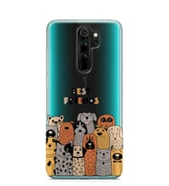 Kılıfland Xiaomi Redmi Note 8 Pro Kılıf Silikon Resimli Kapak Best Friends -Stok 384