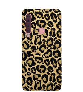 Kılıfland Samsung Galaxy A9 2018 Kılıf A920F Silikon Resimli Kapak Leopar Patterny -Stok 877
