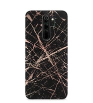 Kılıfland Xiaomi Redmi Note 8 Pro Kılıf Silikon Resimli Kapak Fragile Marble Mermer -Stok 984