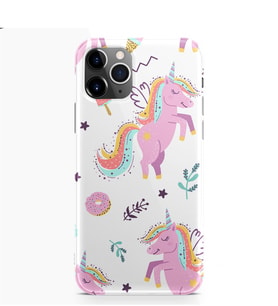 Kılıfland Apple İphone 11 Pro Kılıf Silikon Resimli Kapak Pasta Unicorn -Stok 1139