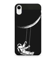 Kılıfland Apple İphone XR Kılıf Silikon Resimli Kapak Moon Astronaut -Stok 519
