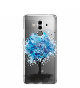 Kılıfland Huawei Mate 10 Pro Kılıf Silikon Desenli Resimli Lüx Kapak Dream Tree -Stok 623