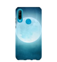 Kılıfland Huawei P30 Lite Kılıf Silikon Desenli Resimli Lüx Kapak Moon -Stok 1088