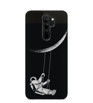 Kılıfland Xiaomi Redmi Note 8 Pro Kılıf Silikon Resimli Kapak Moon Astronaut -Stok 519