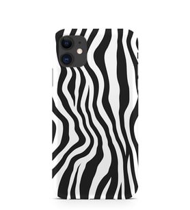 Kılıfland Apple İphone 11 Kılıf Silikon Resimli Kapak Zebra Pattern -Stok 1087
