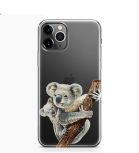 Kılıfland Apple İphone 11 Pro Kılıf Silikon Resimli Kapak Koalas -Stok 1125