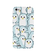 Kılıfland Vestel Venus E2 Plus Kılıf Silikon Desenli Resimli Lüx Kapak Penguin Pattern -Stok 966
