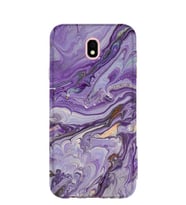 Kılıfland Samsung Galaxy J7 Pro Kılıf J730F Silikon Resimli Kapak Abstract Purple -Stok 1070