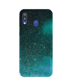Kılıfland Samsung Galaxy A20 Kılıf A205F Silikon Resimli Kapak Green Sky -Stok 1080