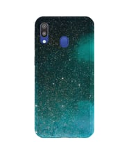 Kılıfland Samsung Galaxy A20 Kılıf A205F Silikon Resimli Kapak Green Sky -Stok 1080