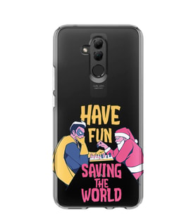 Kılıfland Huawei Mate 20 Lite Kılıf Silikon Desenli Resimli Lüx Kapak Have Fun -Stok 109
