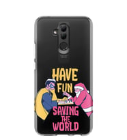 Kılıfland Huawei Mate 20 Lite Kılıf Silikon Desenli Resimli Lüx Kapak Have Fun -Stok 109
