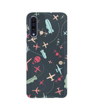 Kılıfland Samsung Galaxy A50 Kılıf A505F Silikon Resimli Kapak Air Radar -Stok 542
