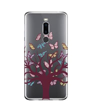Kılıfland Meizu X8 Kılıf Silikon Desenli Resimli Lüx Kapak Butterfly Tree -Stok 833