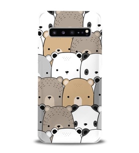 Kılıfland Samsung Galaxy S10 Kılıf G973F Silikon Resimli Kapak Panda Pattern -Stok 962