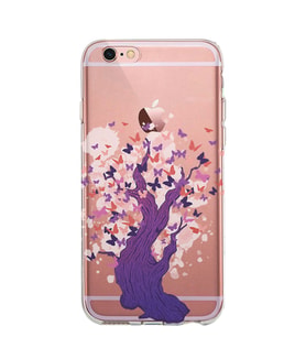 Kılıfland Apple İphone 6S Kılıf Silikon Resimli Kapak Sakura -Stok 503