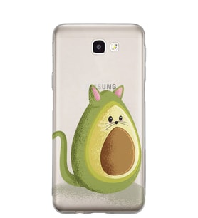 Kılıfland Samsung Galaxy J7 Prime-J7 Prime 2 Kılıf Silikon Resimli Kapak Avocato -Stok 271