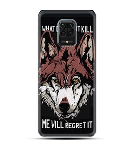Kılıfland Xiaomi Redmi Note 9S Silikon Resimli Kapak What Does Not Kill Stok 817