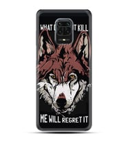 Kılıfland Xiaomi Redmi Note 9S Silikon Resimli Kapak What Does Not Kill Stok 817
